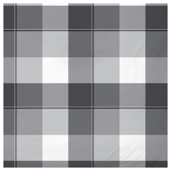 Povlečení CHECK šedá/bílá, 70x90 a 140x200 cm 1