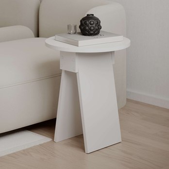 Přístavný stolek CHEN bílá 2