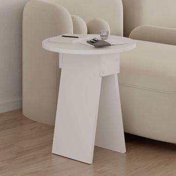 Přístavný stolek CHEN bílá 3