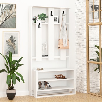 Předsíňová sestava CHESTER bílá 1