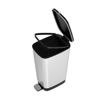 Odpadkový koš CHIC nerez/plast, 35 l 1