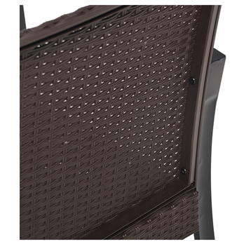 Balkonový set CHILL černá/šedá/hnědá 9