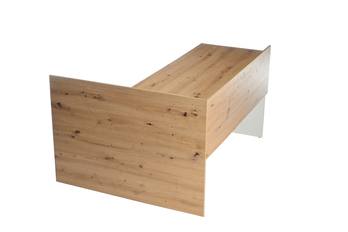 Psací stůl CHILLE dub artisan/matná bílá 4