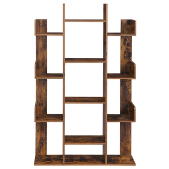 Regál CHRIS hnědá 2