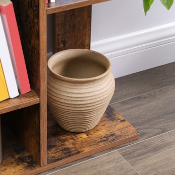 Regál CHRIS hnědá 9