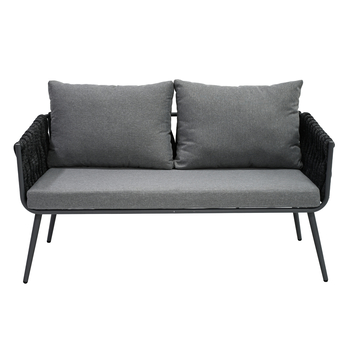 Zahradní set CINDRA šedá/světle šedá 3