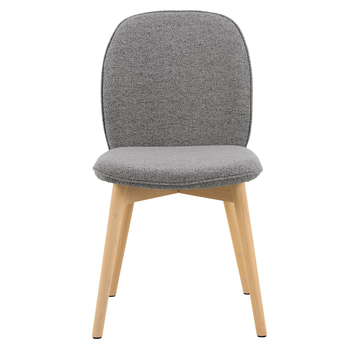 Jídelní židle CINDY šedá/gumovník 1