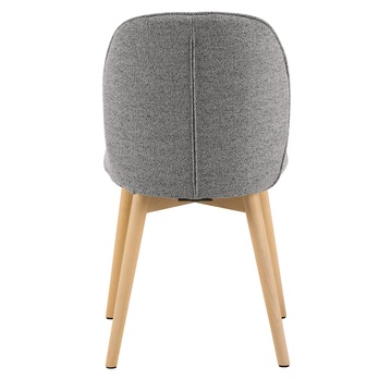 Jídelní židle CINDY šedá/gumovník 4