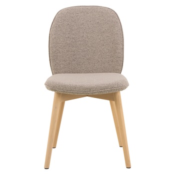 Jídelní židle CINDY béžová/gumovník 1