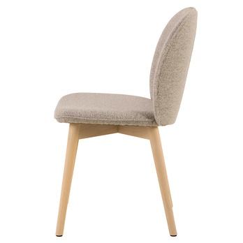 Jídelní židle CINDY béžová/gumovník 2