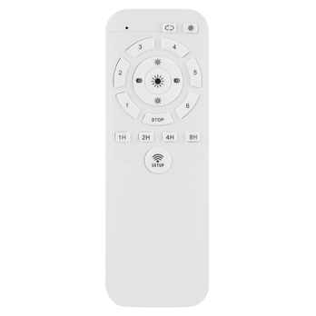 Stropní LED svítidlo s ventilátorem CIRILLA černá/kouřová 5