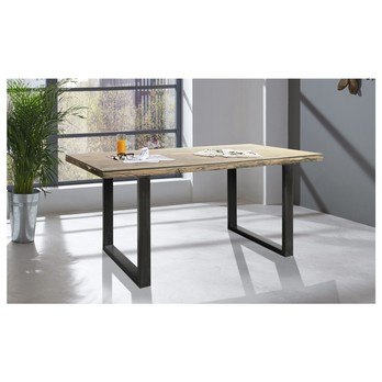 Jídelní stůl CITY přírodní akácie/šedá 1