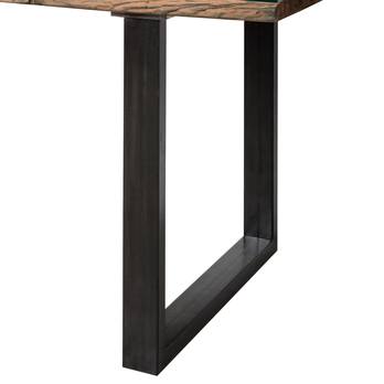 Jídelní stůl CITY přírodní akácie/šedá 3