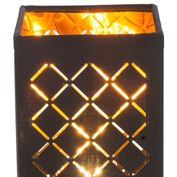 Stolní lampa CLARKE 2 černá/zlatá 2