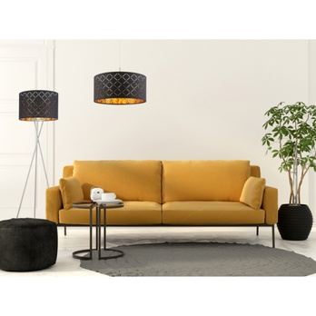 Závěsné svítidlo CLARKE 6 černá/zlatá 2