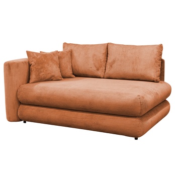 Pohovka/Divan CLEO levá, oranžová 3