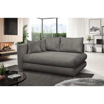 Pohovka/Divan CLEO levá, tmavě šedá 1