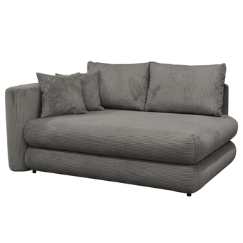 Pohovka/Divan CLEO levá, tmavě šedá 3