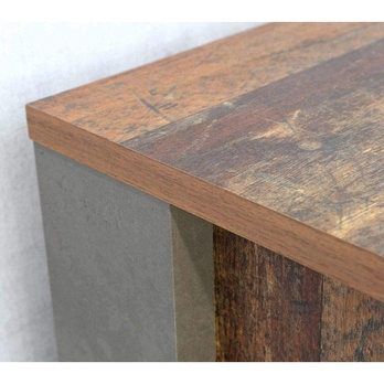 Komoda CLIF 3 staré dřevo/beton 5
