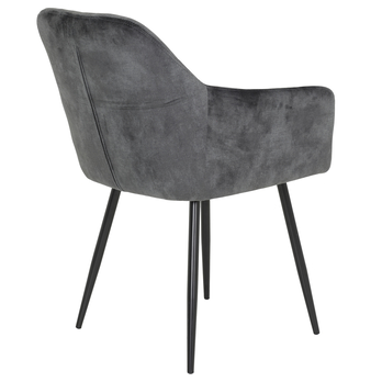 Jídelní set CLLIF II beton/antracitová 4