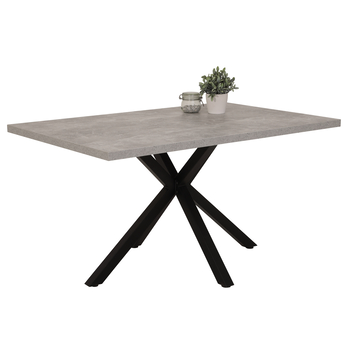 Jídelní set CLLIF II beton/šedá 6