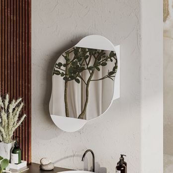 Zrcadlová skříňka CLOUD bílá 2