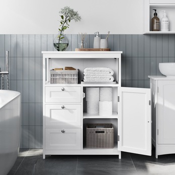 Koupelnová skříňka CLOUDE 1 bílá 1