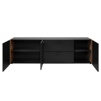 TV komoda CODY 57A antracitová/dub artisan 5
