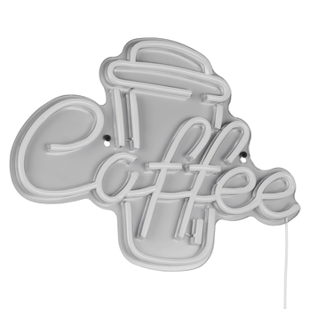 Nástěnné LED svítidlo COFFEE bílá/vícebarevná 2