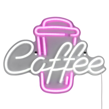 Nástěnné LED svítidlo COFFEE bílá/vícebarevná 3
