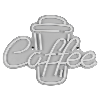 Nástěnné LED svítidlo COFFEE bílá/vícebarevná 4