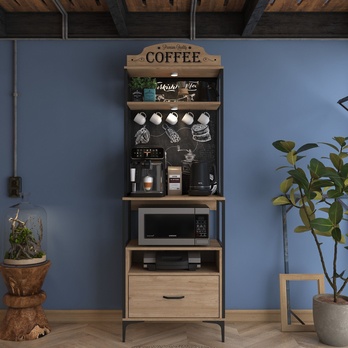 Kávový koutek COFFEE ořech 1