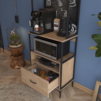 Kávový koutek COFFEE ořech 3
