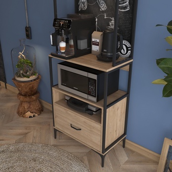 Kávový koutek COFFEE ořech 4
