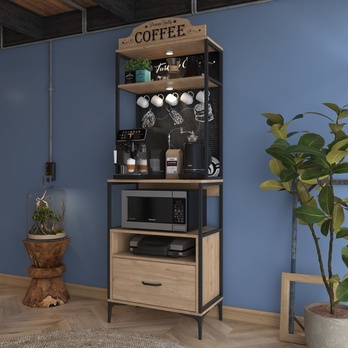 Kávový koutek COFFEE ořech 9