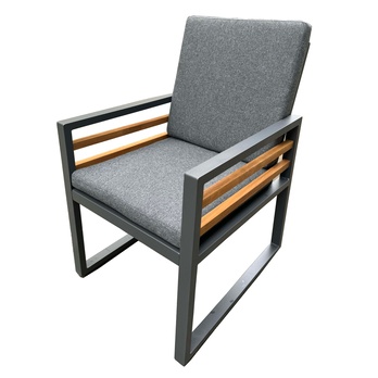 Zahradní sestava COLMAR 2 borovice/šedá/teak 2