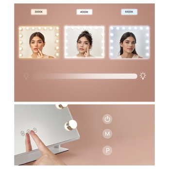 Zrcadlo COMBI 1 bílá 2