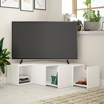 TV komoda COMPACT bílá 2