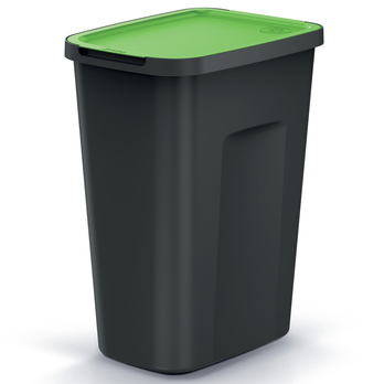 Sada košů na tříděný odpad COMPACTA Q černá, 4x35 L 2