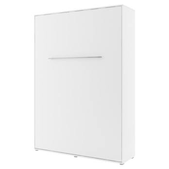 Sklápěcí postel CONCEPT PRO CP-01 bílá matná, 140x200 cm, vertikální 3