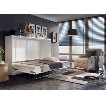 Sklápěcí postel CONCEPT PRO CP-05 bílá vysoký lesk, 120x200 cm 1