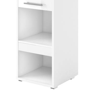 Skříň CONCEPT PRO CP-07 1D bílá vysoký lesk 3