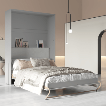 Čelo postele CONCEPT PRO béžová/bílá, šířka 140 cm 1