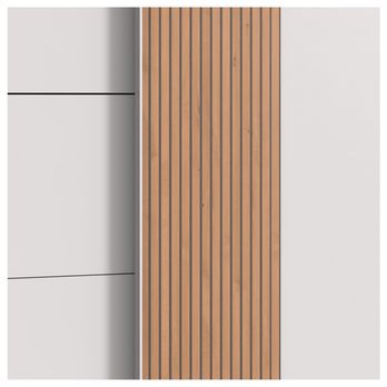 Šatní skříň CONOR bílá 3