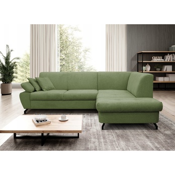 Sedací souprava CORA pravá, zelená 1