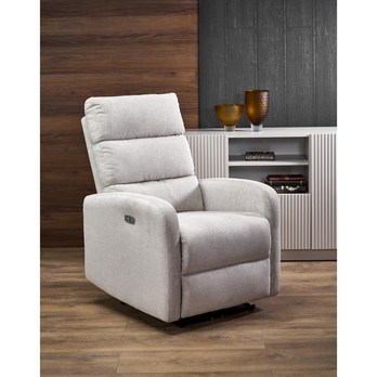 Relaxační křeslo CORANAU světle béžová 2