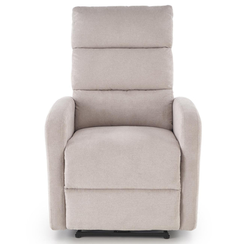 Relaxační křeslo CORANAU světle béžová 4