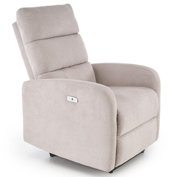 Relaxační křeslo CORANAU světle béžová 5