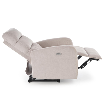 Relaxační křeslo CORANAU světle béžová 7