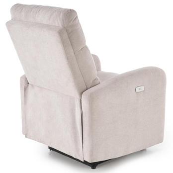 Relaxační křeslo CORANAU světle béžová 8